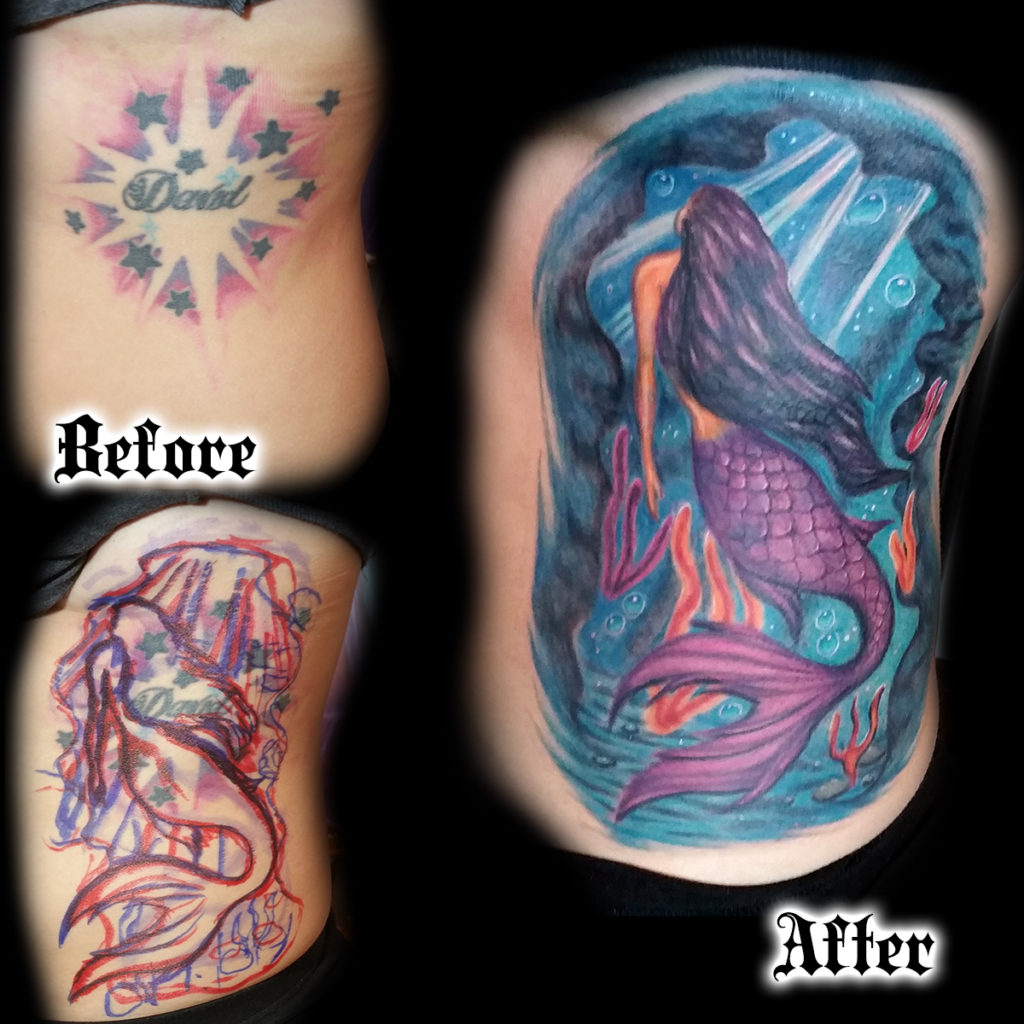 best cover up tattoos in San Francisco bay area
