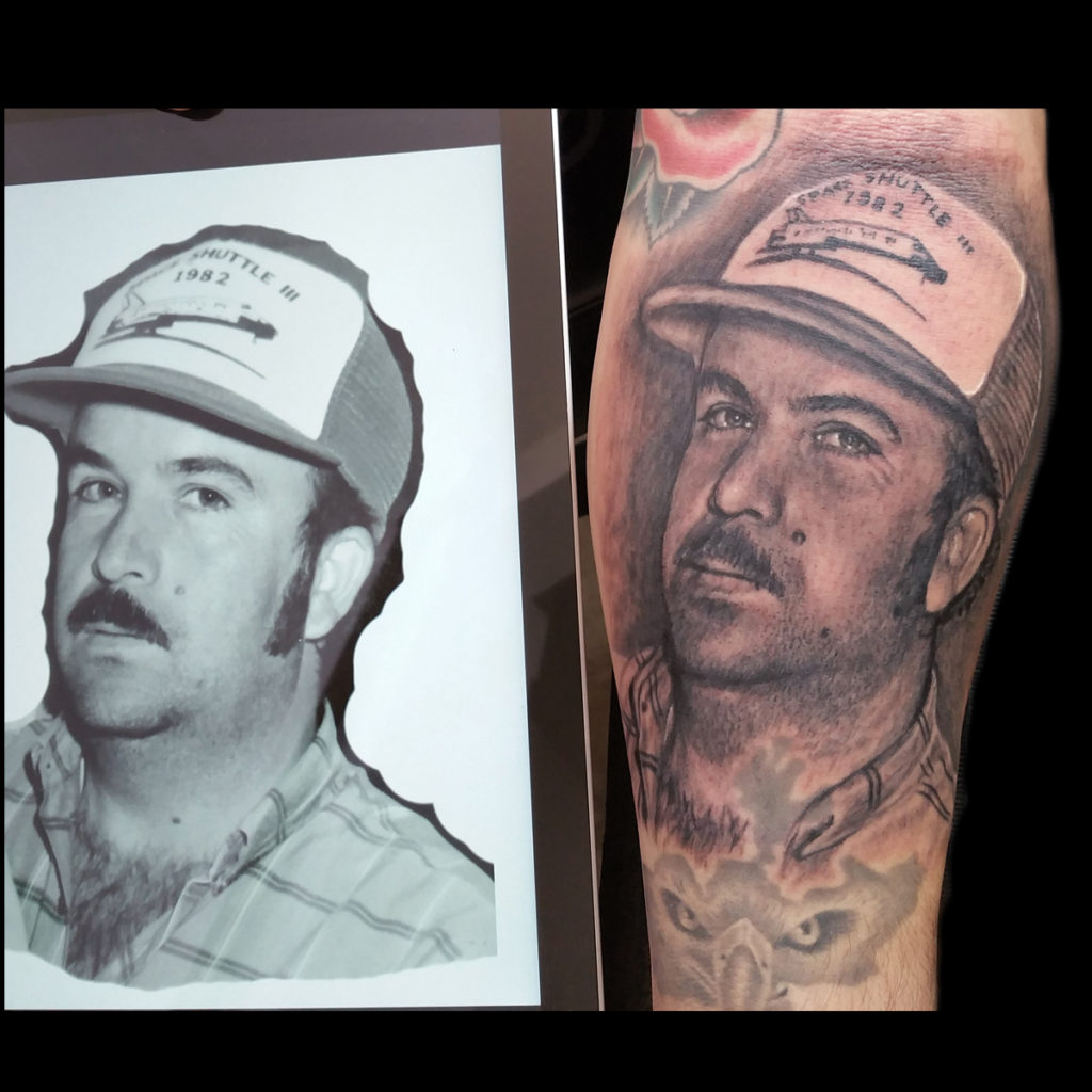 Tattoo Artist Portraits Tattoo Design