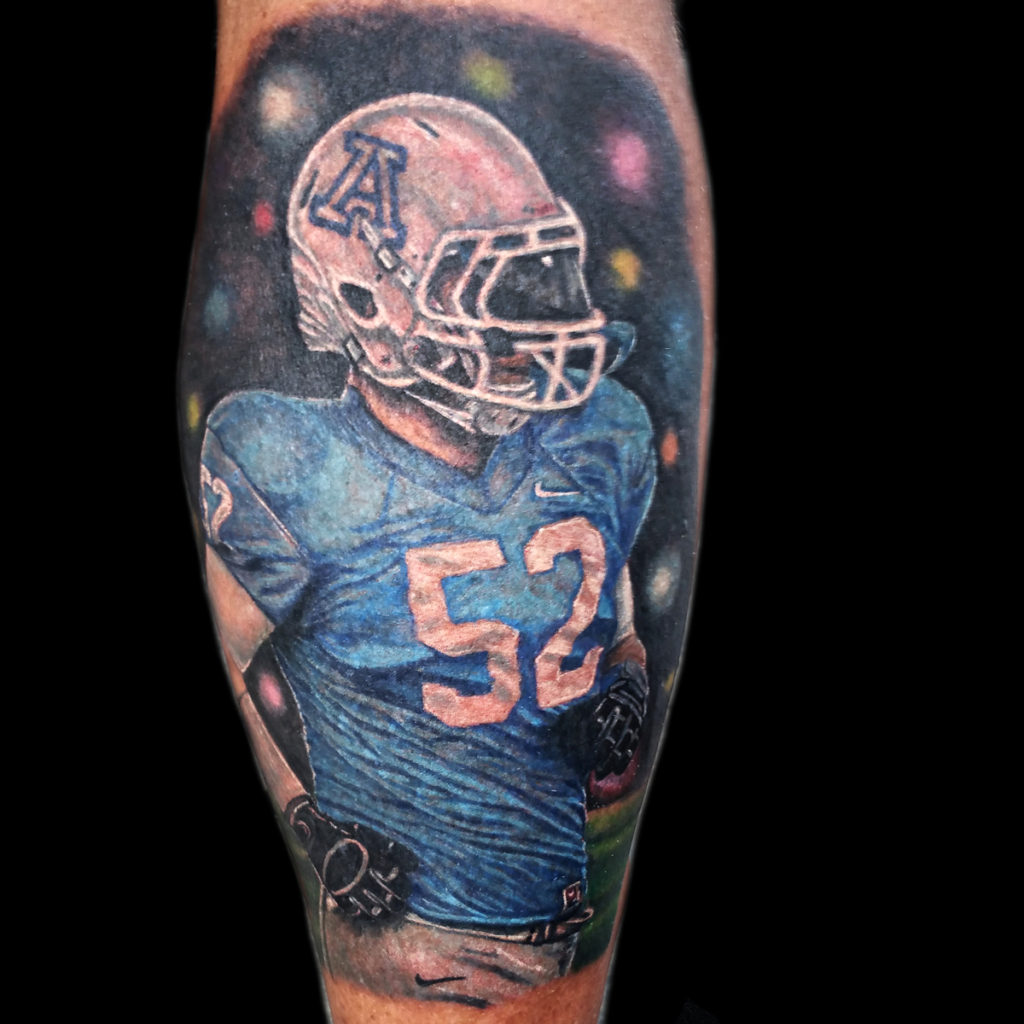 portrait tattoo artist at Masterpiece Tattoo in San Francisco
