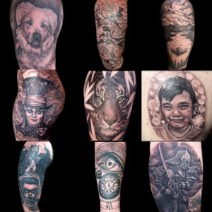 best black and grey realistic tattoo artist
