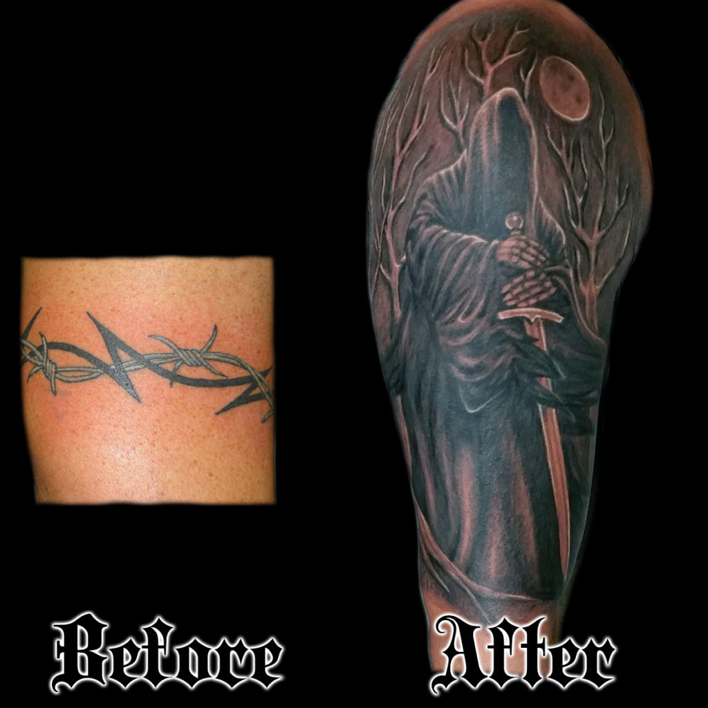 cover up tattoo artist