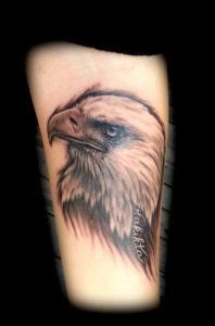 bold eagle tattoo