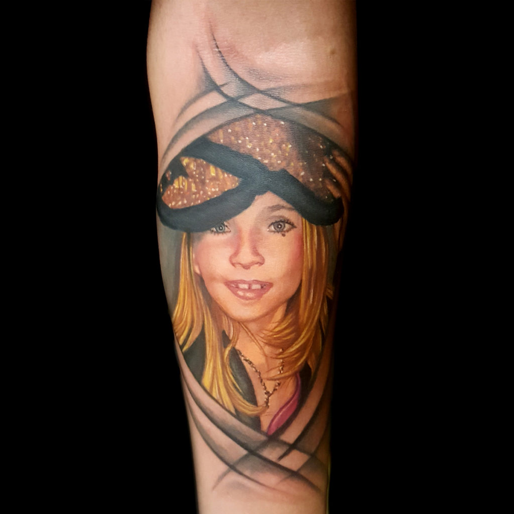 best portrait tattoo artist in San Francisco bay area at Masterpiece Tattoo