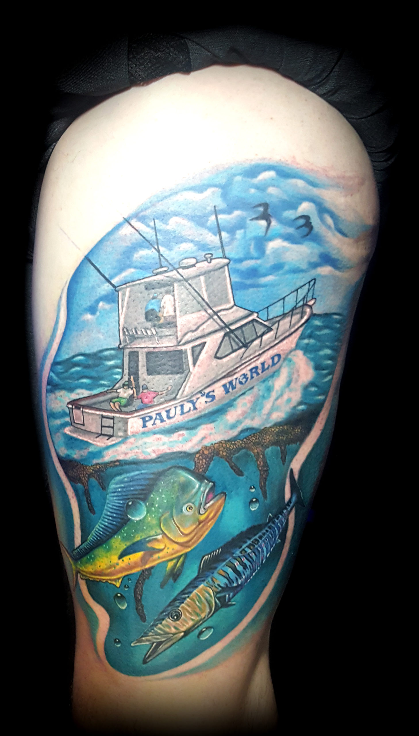 fishing boat tattoos