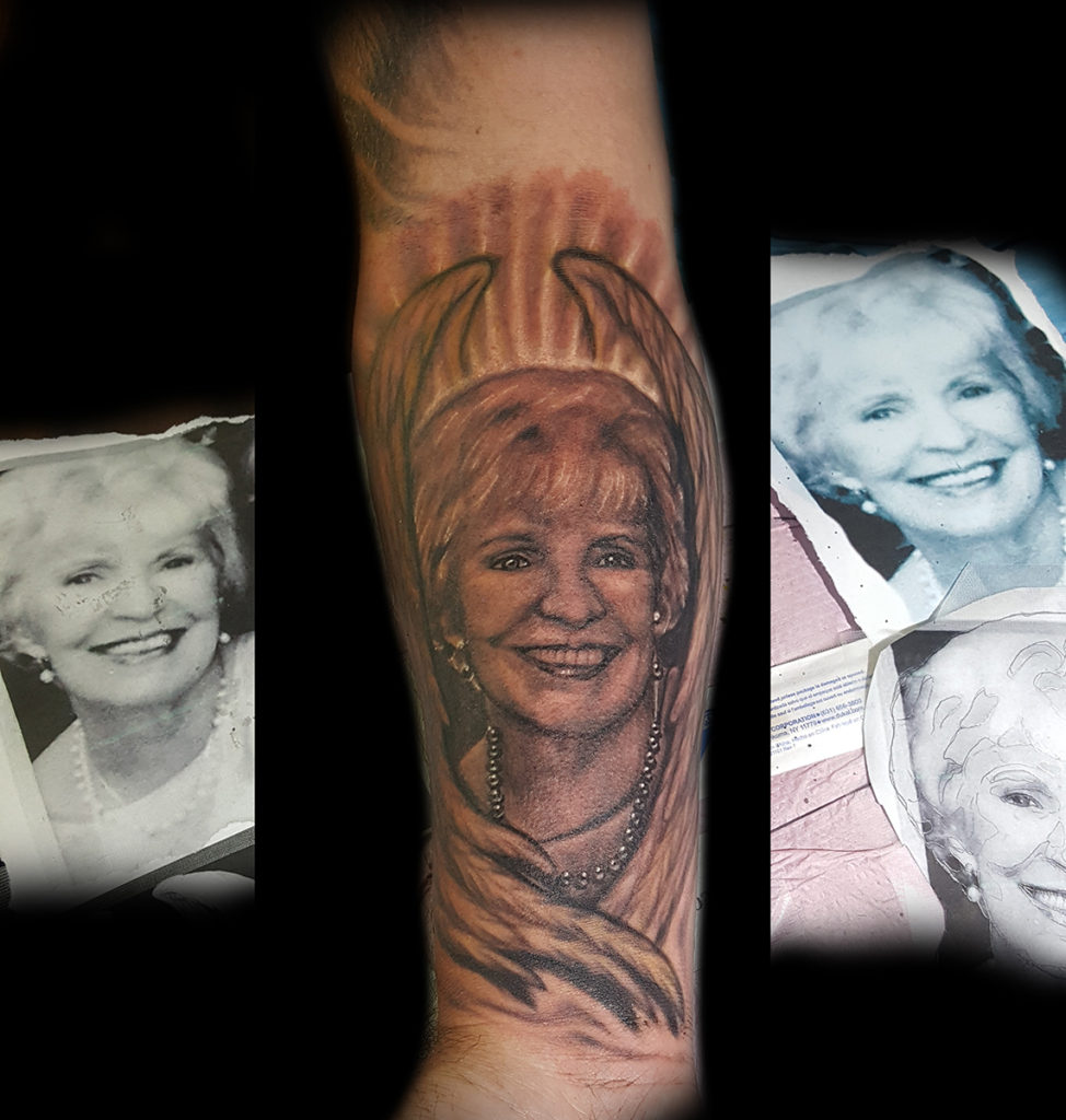 best portrait tattoo artist in San Francisco bay area at Masterpiece Tattoo