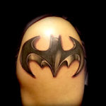 batman 3d tattoo