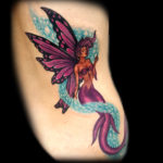 mermaid fairy tattoo