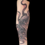 3d realistic octopus tattoo