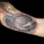 3d wolf tattoo