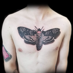 moth butterfly tattoo
