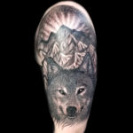 wolf mountains tattoo