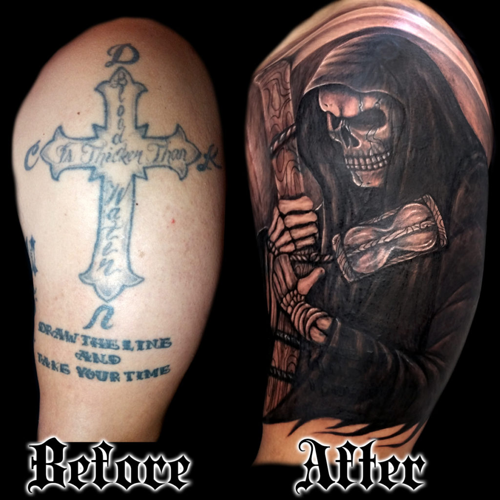 best cover up tattoo artist in the San Francisco bay area