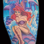 little mermaid tattoo