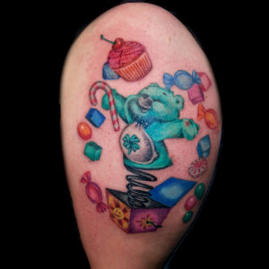 daughter toys candy tattoo