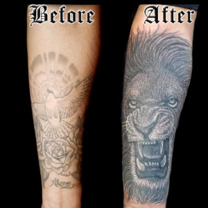 best cover up tattoo artist San Francisco bay area
