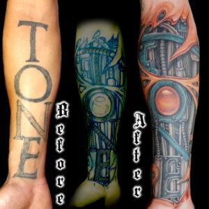 best cover up tattoo artist Napa
